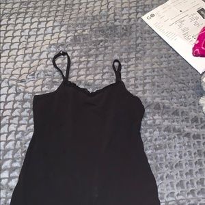 black tank top